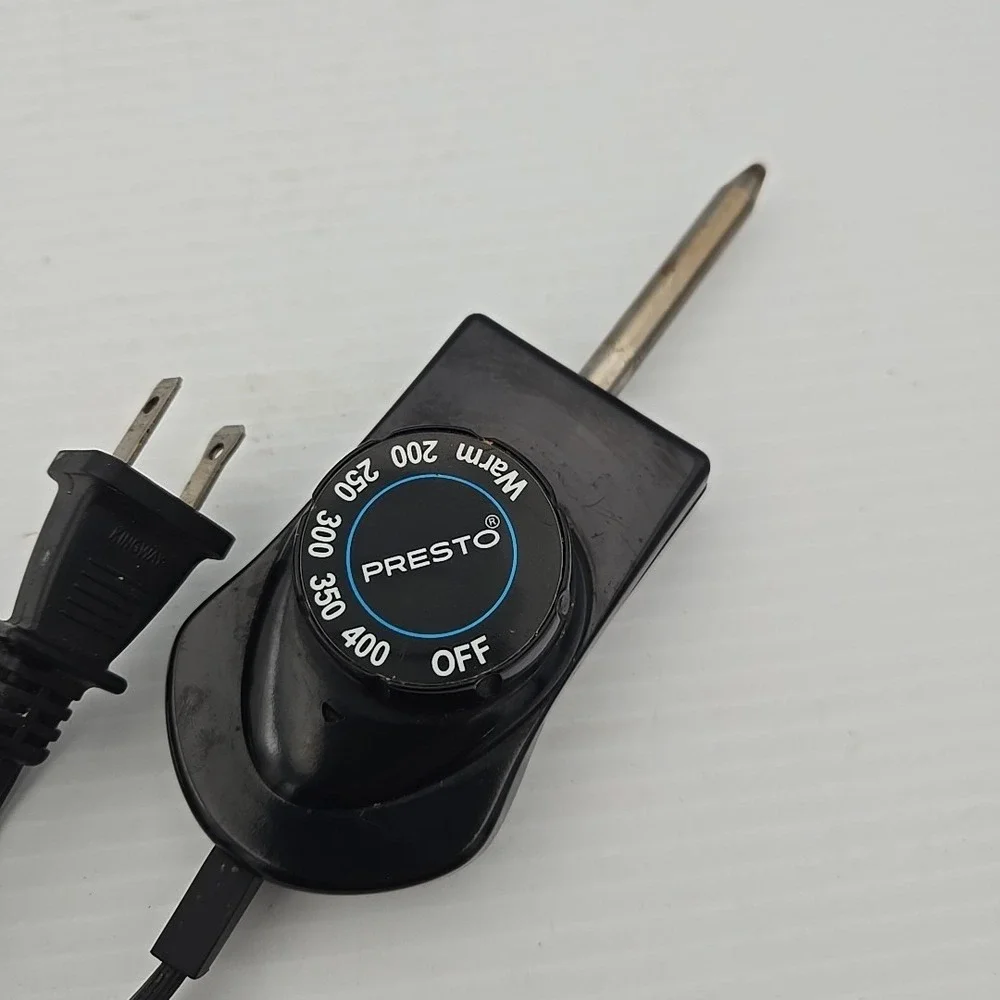 PRESTO HOT PLATE ELECTRIC SKILLET TEMPERATURE CONTROL CORD, 1500W, MODEL 0690005